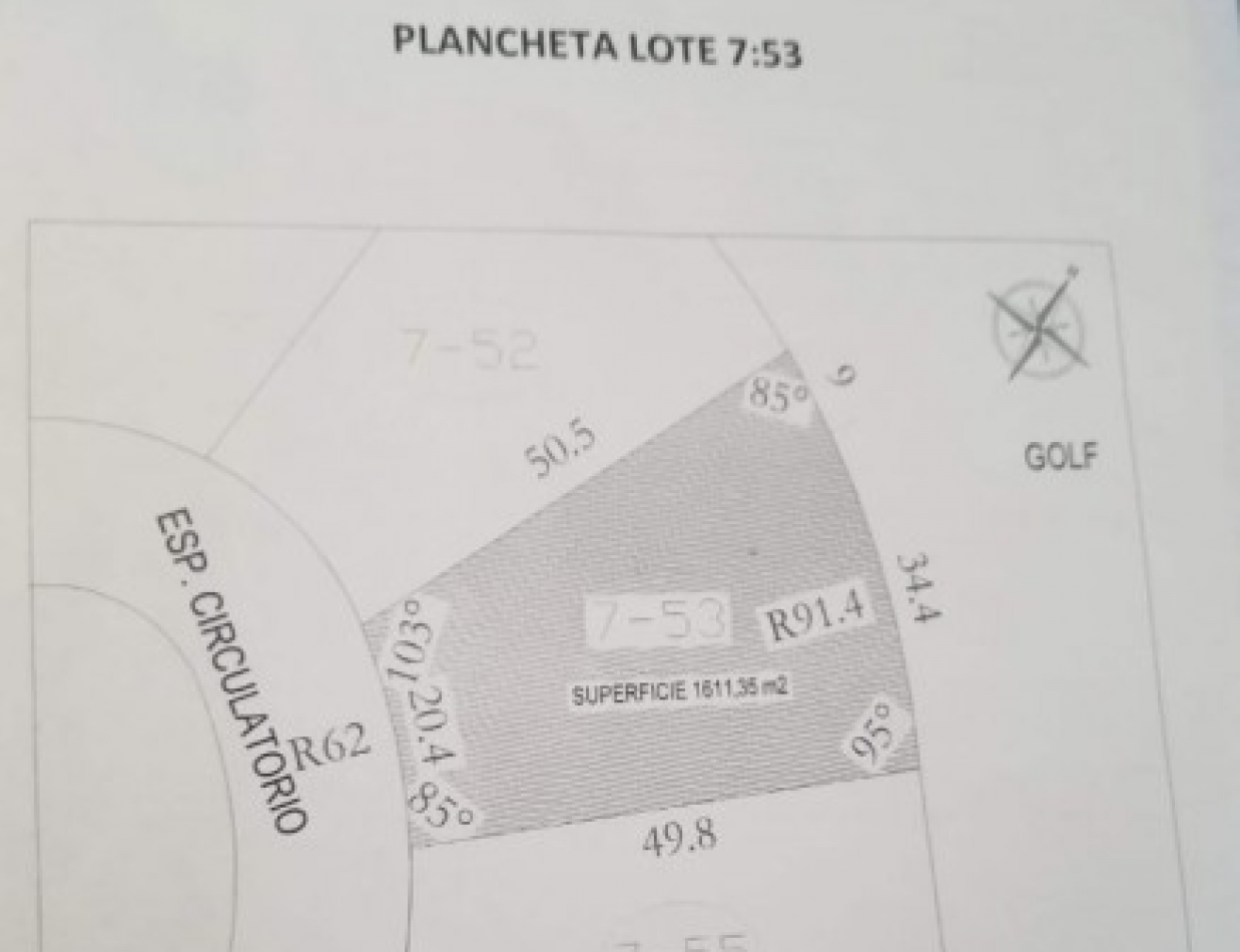 LOTE 1600M2 CON EXCELENTE ORIENTACION BARRIO SAN ELISEO