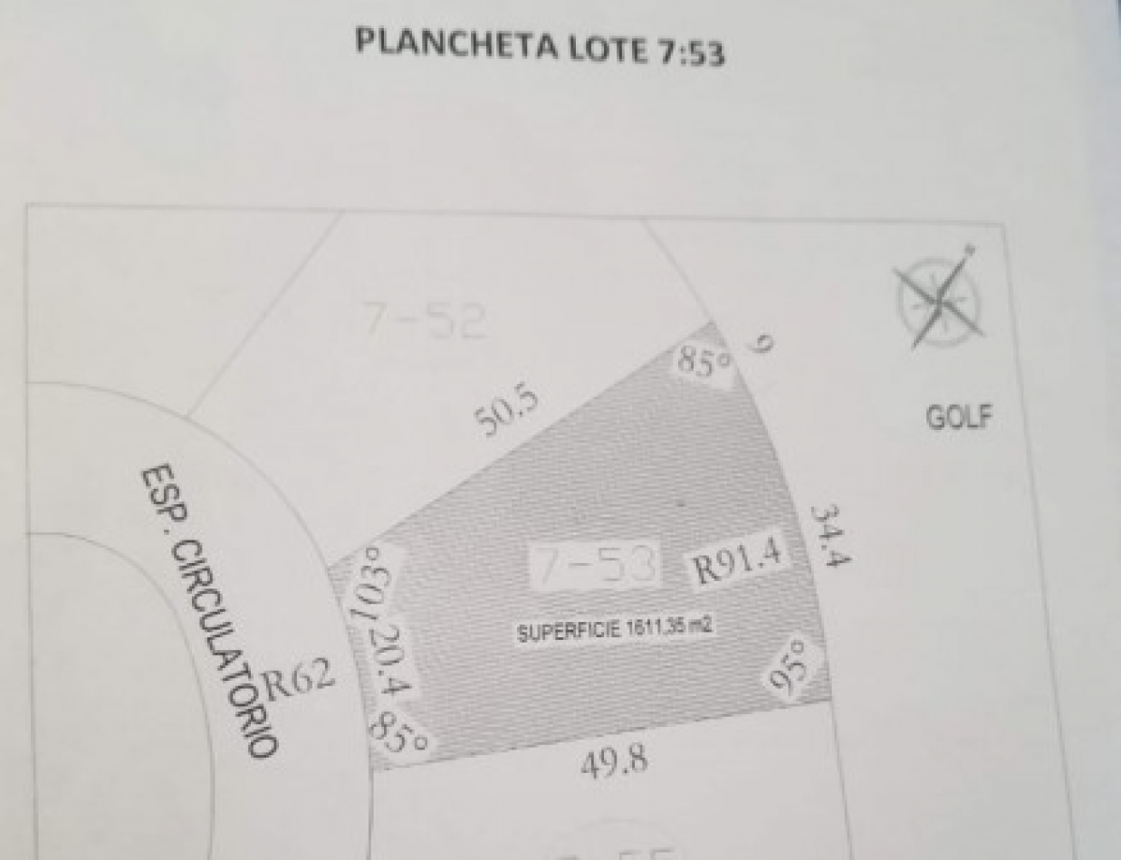 LOTE 1600M2 CON EXCELENTE ORIENTACION BARRIO SAN ELISEO